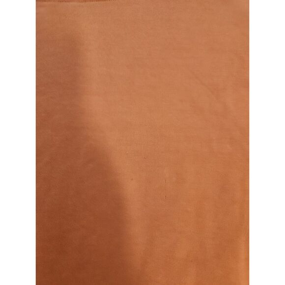 Eileen Fisher Orange Short Sleeve Stretch Tee | Size S - Picture 6 of 9